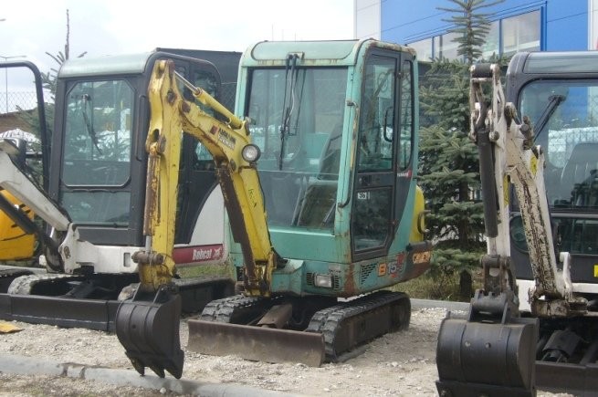 YANMAR B15 -3 2003 15KM AMMANN KOPARKA LEASING GWR — zdjęcie 1