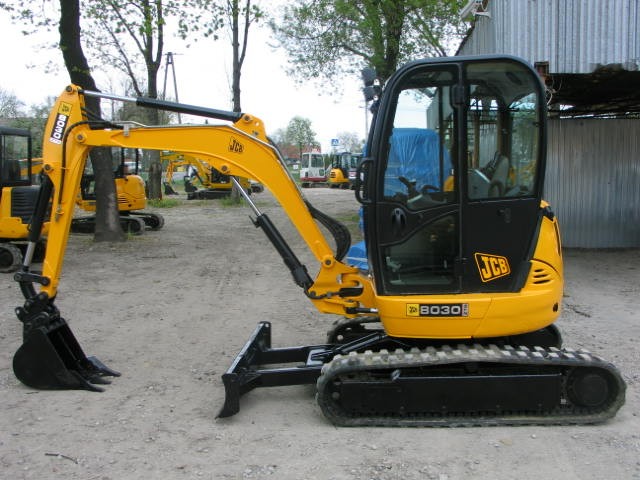 Koparki JCB 8030 zts 2007-2010 - 3 łyżki — zdjęcie 2