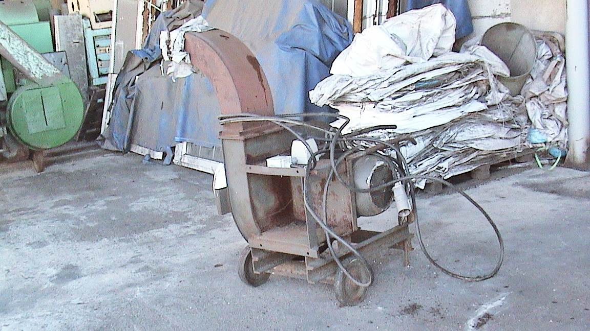 Dmuchawa - turbina z silnikiem 13 KW, 2800 obr., do przewietrzania zbi — zdjęcie 2