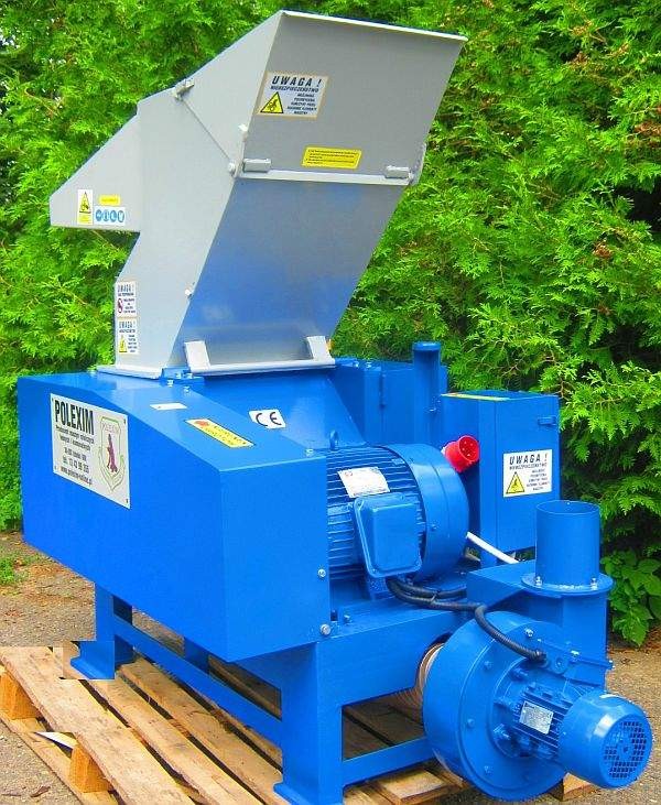 ROZDRABNIACZ TWORZYW SZTUCZNYCH I ODPADÓW ZE STOLARNI, 11 kW — zdjęcie 2