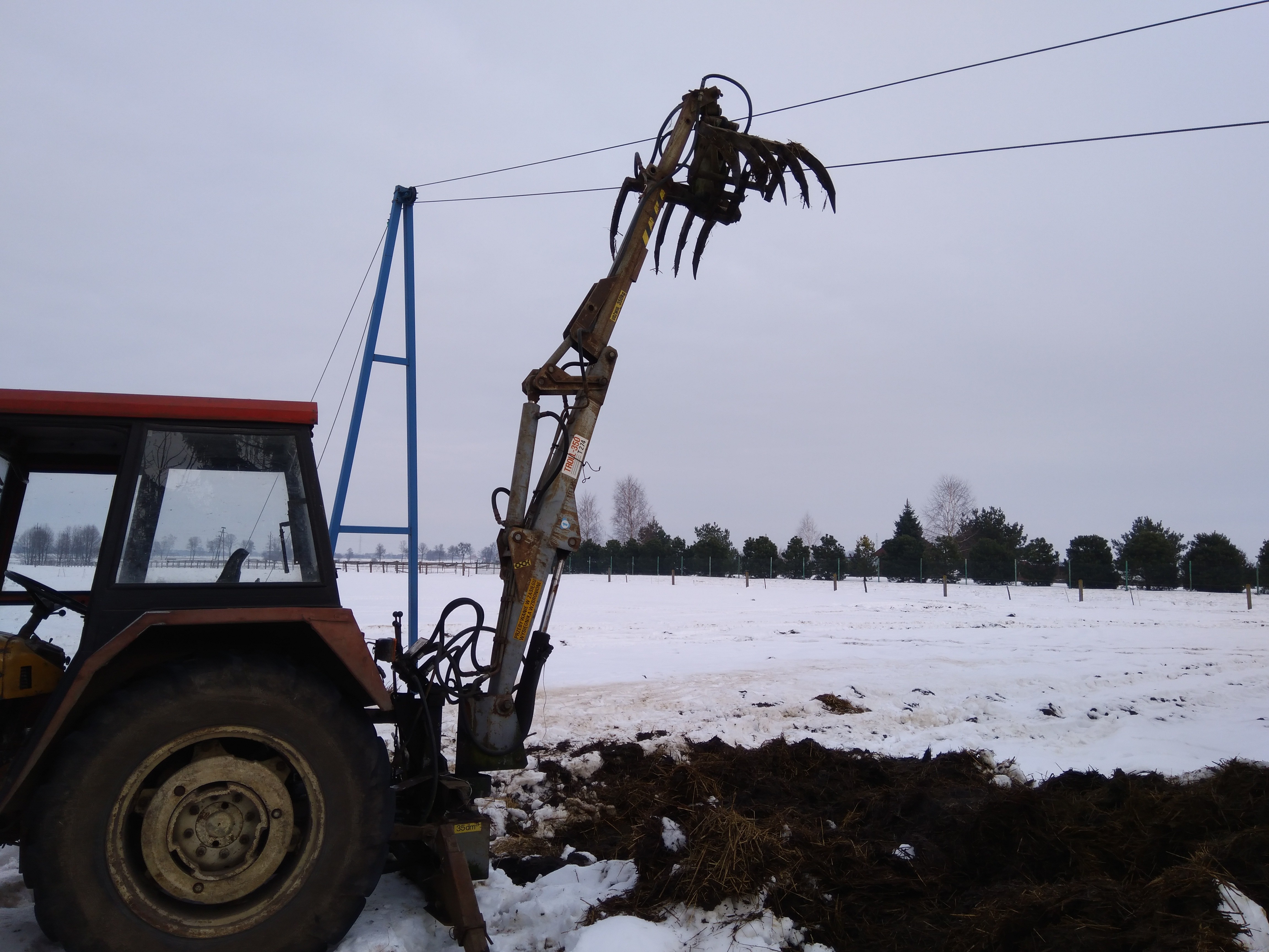 Ładowacz czerpakowy troll 350 — zdjęcie 4