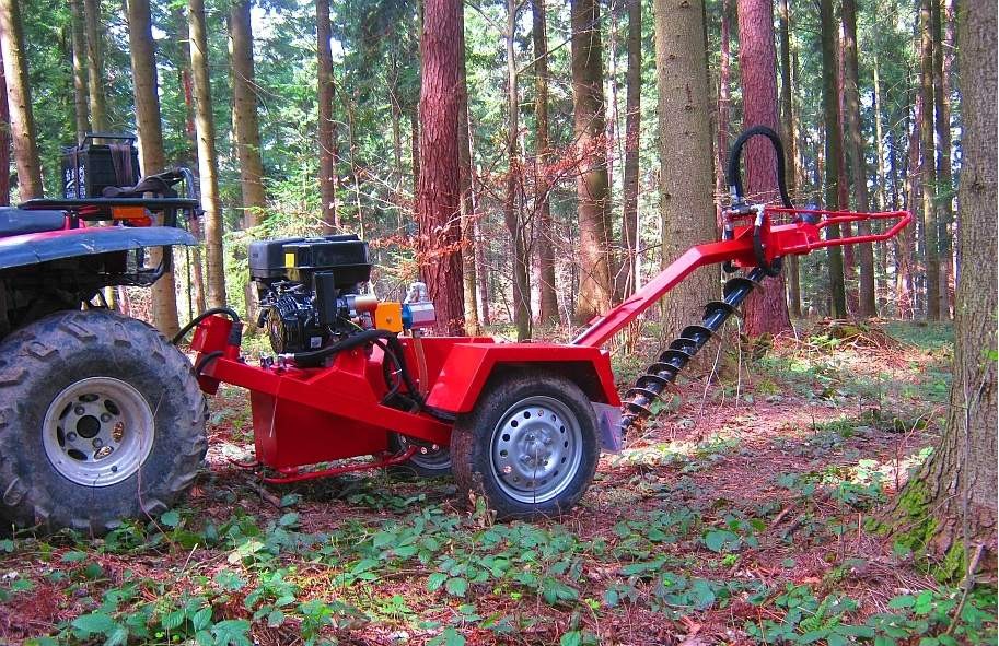 Wiertnica hydrauliczna glebowa o napędzie spalinowym 13 KM,  — zdjęcie 6