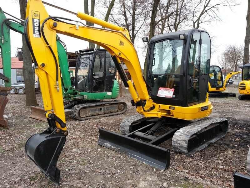 JCB 8035 ZTS - minikoparka z 2007 roku