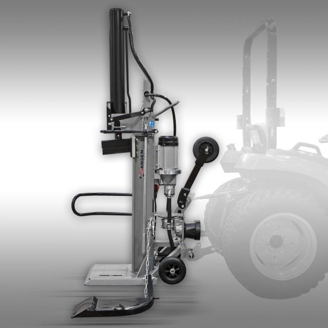 Łuparka hydrauliczna o nacisku 30T. Napęd  z WOM lub silnika 5500W — zdjęcie 4