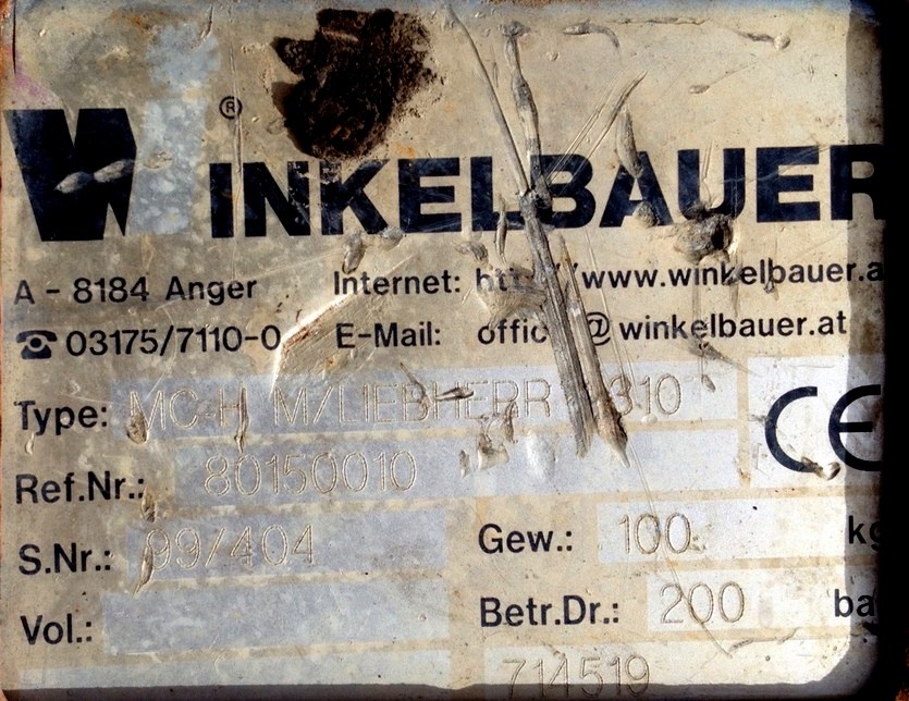 Koparka kołowa LIEBHERR A310, 1994r, 69 000 zł + VAT, z Włoch — zdjęcie 5
