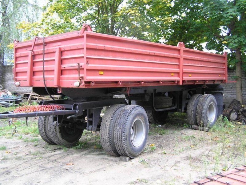 SPRZEDAM PRZYCZEPĘ dwuosiową ład. 11Ton wywrotka!!