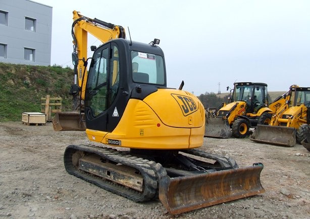 Minikoparka gąsienicowa JCB 8080 ZTS z roku 2009' — zdjęcie 3