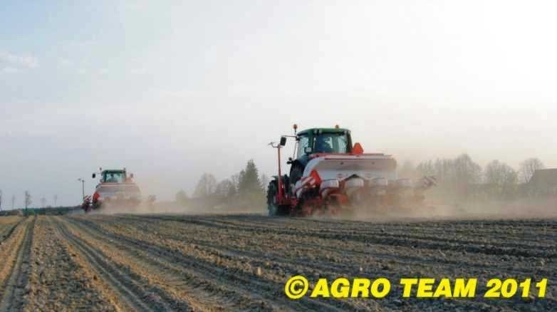 Siew kukurydzy Agro Team