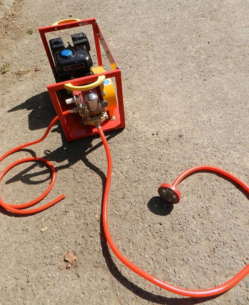 OPRYSKIWACZ  spalinowy przenośny,  moduł napędowy silnik + pompa — zdjęcie 4