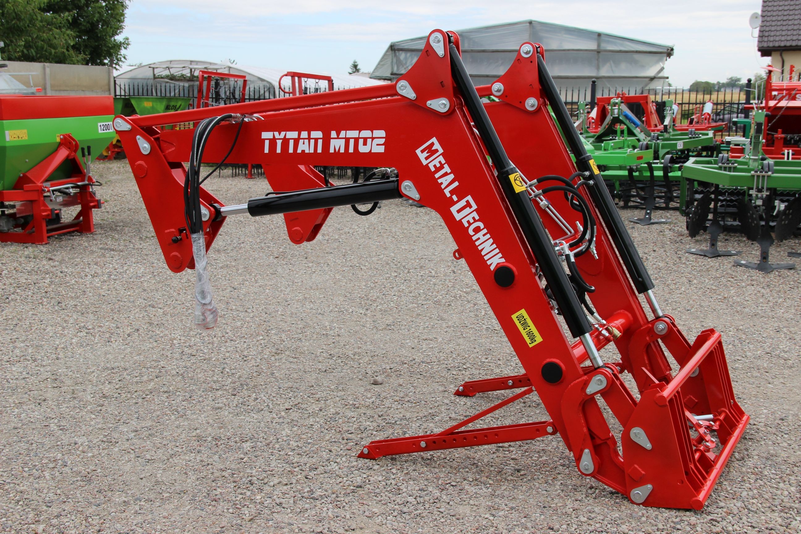 Ładowacz czołowy Tur Ursus MTZ John Deere Farmtrac ładowacze czołowe — zdjęcie 4