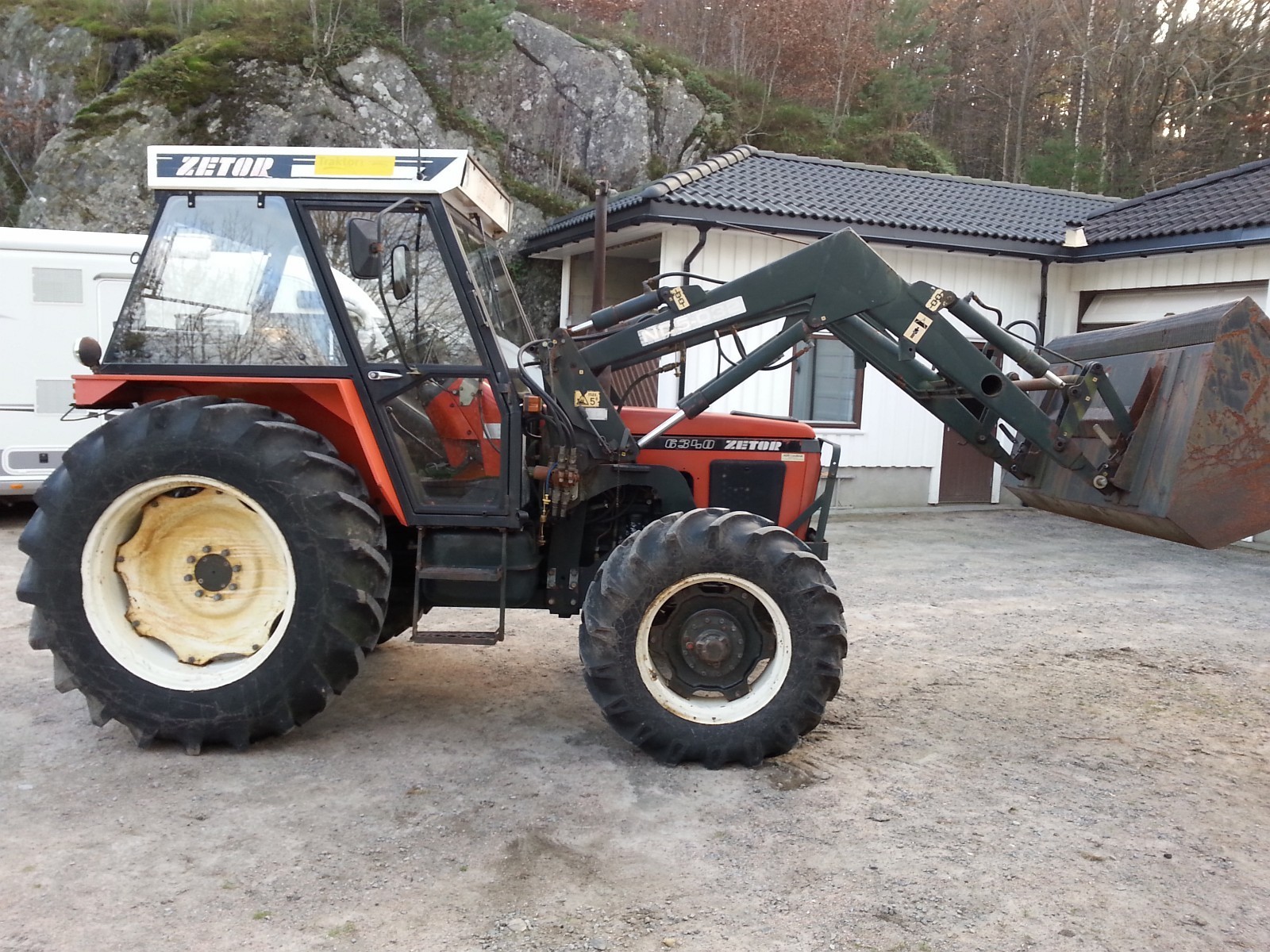 Ciągnik Zetor 634O + kompletny ładowacz czołowy — zdjęcie 3
