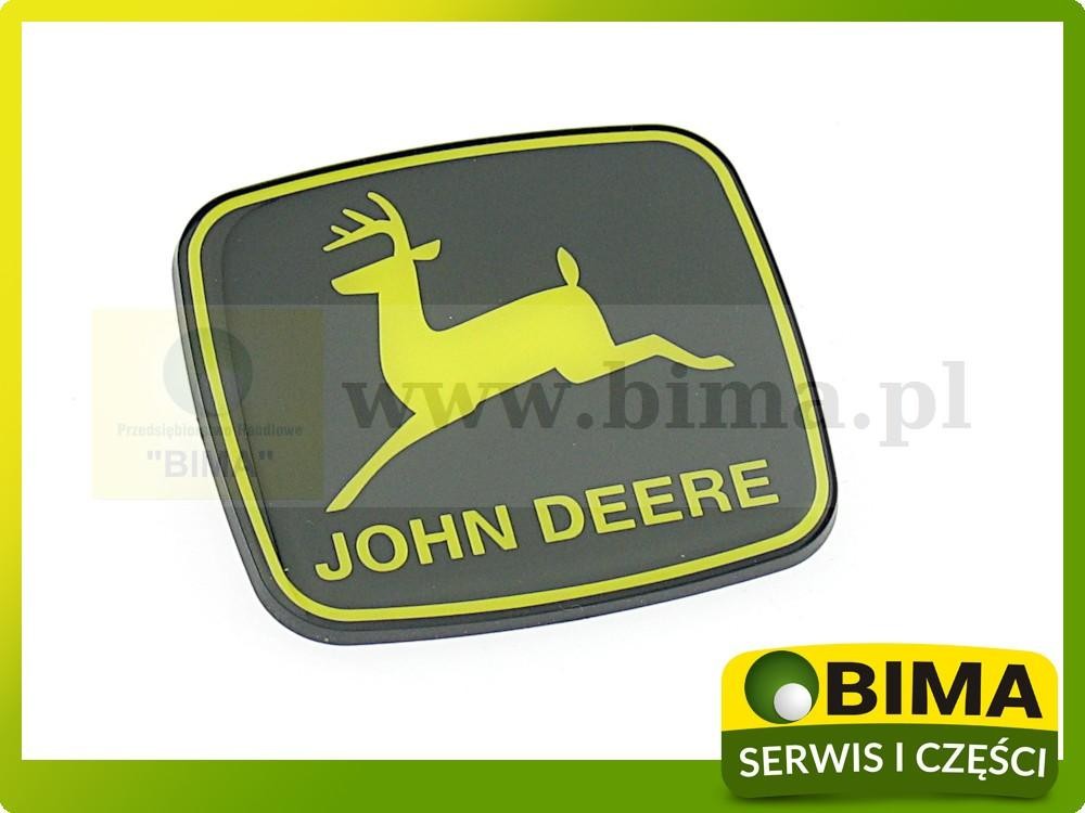 Znaczek emblemat firmowy maski John Deere 5300,5400 — zdjęcie 1