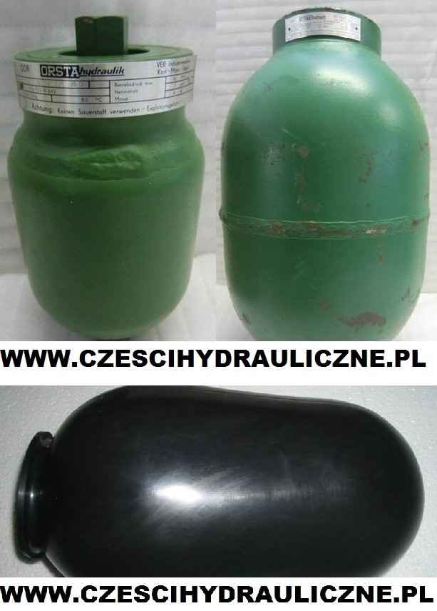 Wkład gumowy hydroakumulatora 2,5L ORSTA TGL 10843