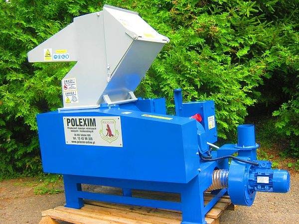 ROZDRABNIACZ TWORZYW SZTUCZNYCH I ODPADÓW ZE STOLARNI, 11 kW — zdjęcie 4
