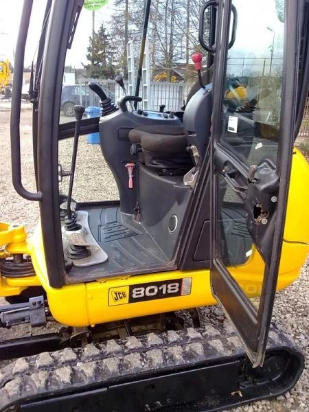 JCB 8018 - rok: 2006 - minikoparka gąsienicowa — zdjęcie 3
