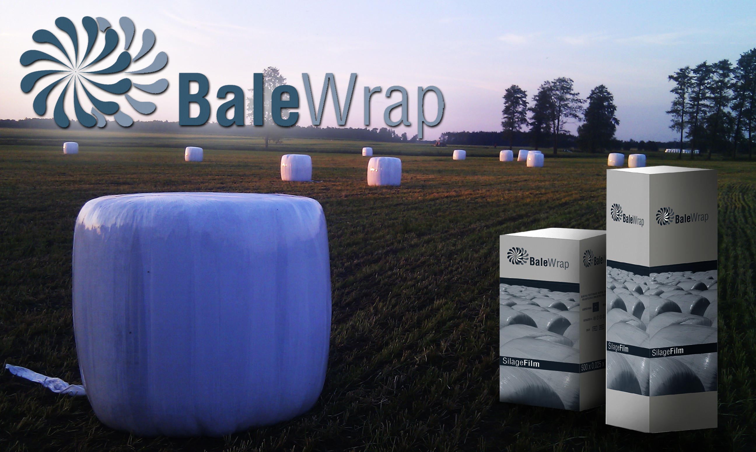 OKAZJA HURT Folia do sianokiszonki Bale Wrap 750mm 28kg do balotów FV