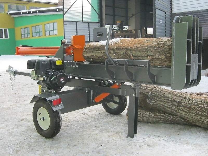 ŁUPARKA HYDRAULICZNA 20 TON. Max długość materiału 110 cm, 6,5 kM — zdjęcie 3