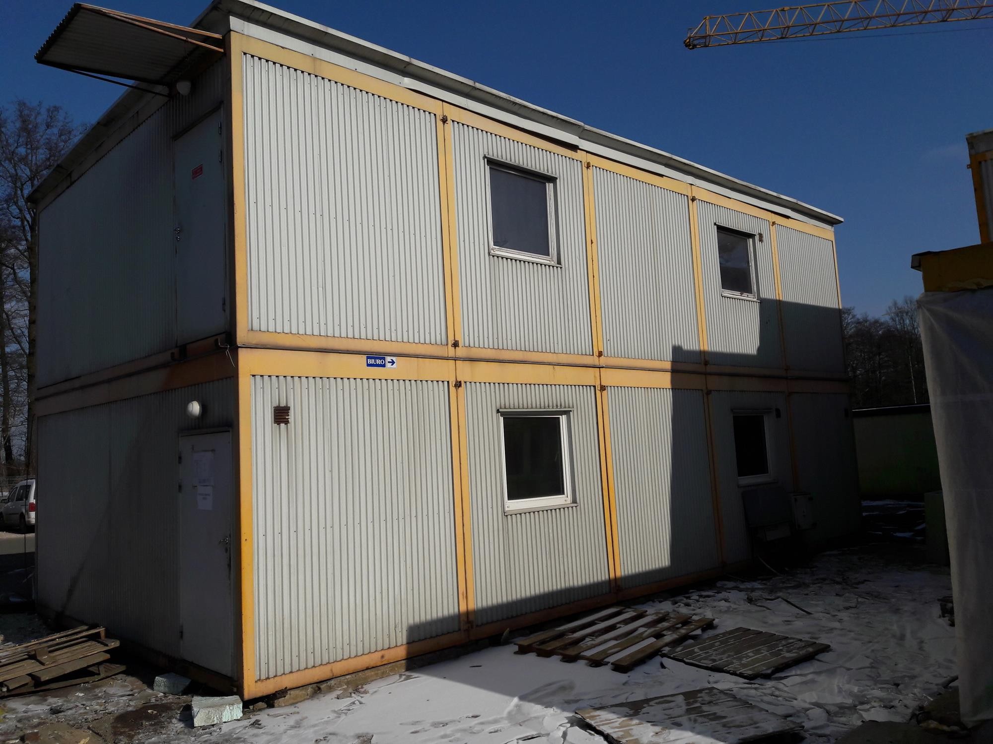  Kontenery socjalno -biurowo-mieszkalne. Warszawa/ Nieporęt — zdjęcie 1