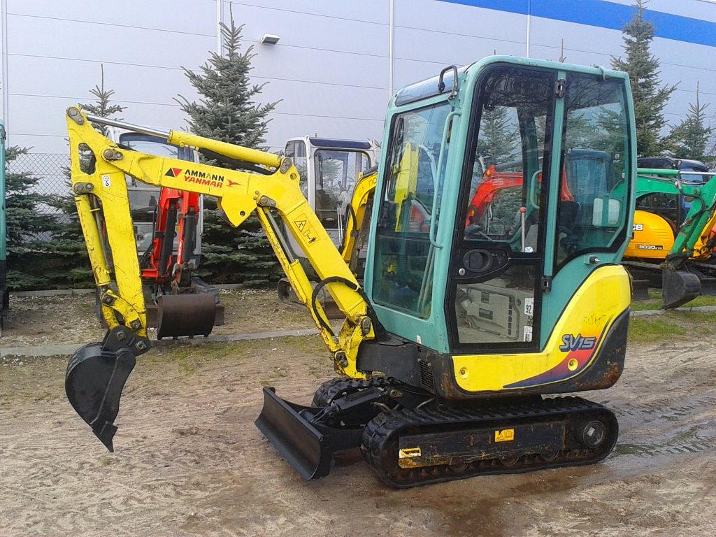 YANMAR SV15 2010 12,1Kw 1600 mth GWARANCJA — zdjęcie 1