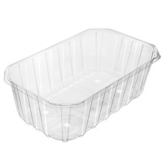 Pojemnik plastikowy PP na maliny, borówki, truskawki 500g