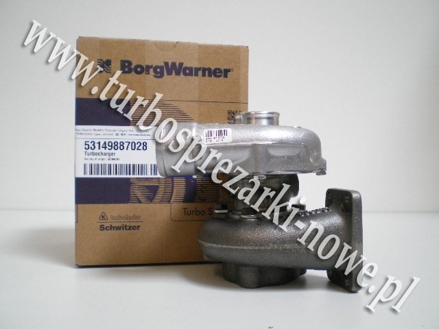 Turbosprężarka BorgWarner KKK - Deutz -  3.8 3045908 /  53149707028 / 