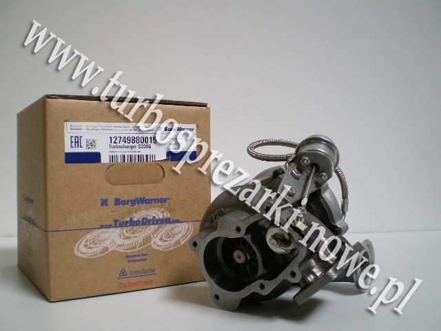 Turbosprężarka BorgWarner KKK - Sisu -   12749880015 /  12749700015 / 