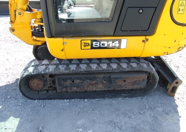 Minikoparka gąsienicowa JCB 8014 , rok 2007. — zdjęcie 2