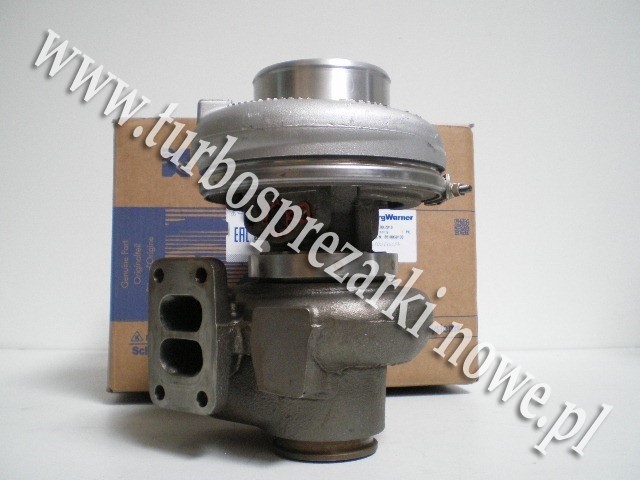 Fiat - Turbosprężarka BorgWarner KKK 6.7 12709880163 /  12709700163 / 
