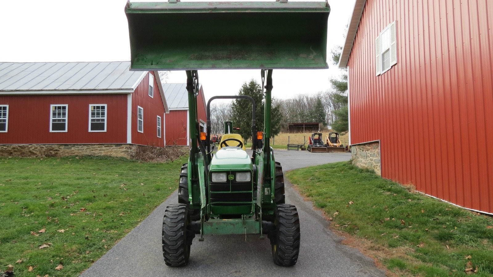 John Deere 460 + ładowaczem - 2005 — zdjęcie 4