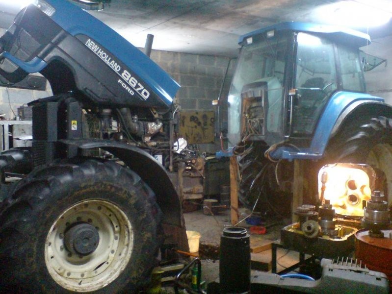 Naprawa ciągników New Holland Ford Fiat — zdjęcie 1