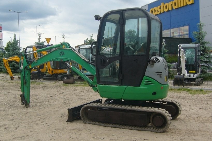 JCB 8025 ZTS 2006 28KM 1900mh 802 8027 LEASING GWR — zdjęcie 1