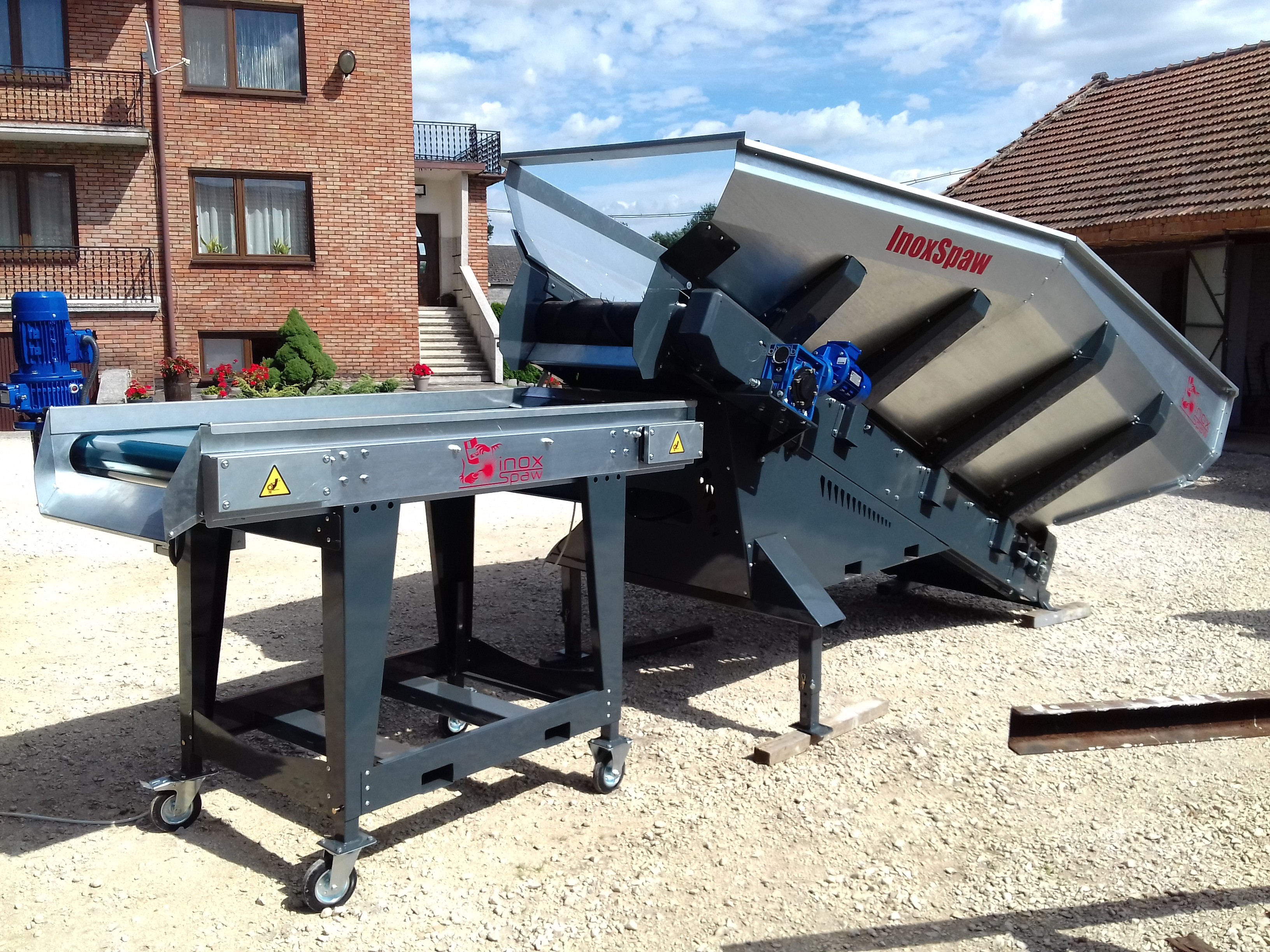 Kosz przyjęciowy T800 receiving hopper bunkier zasypowy — zdjęcie 6