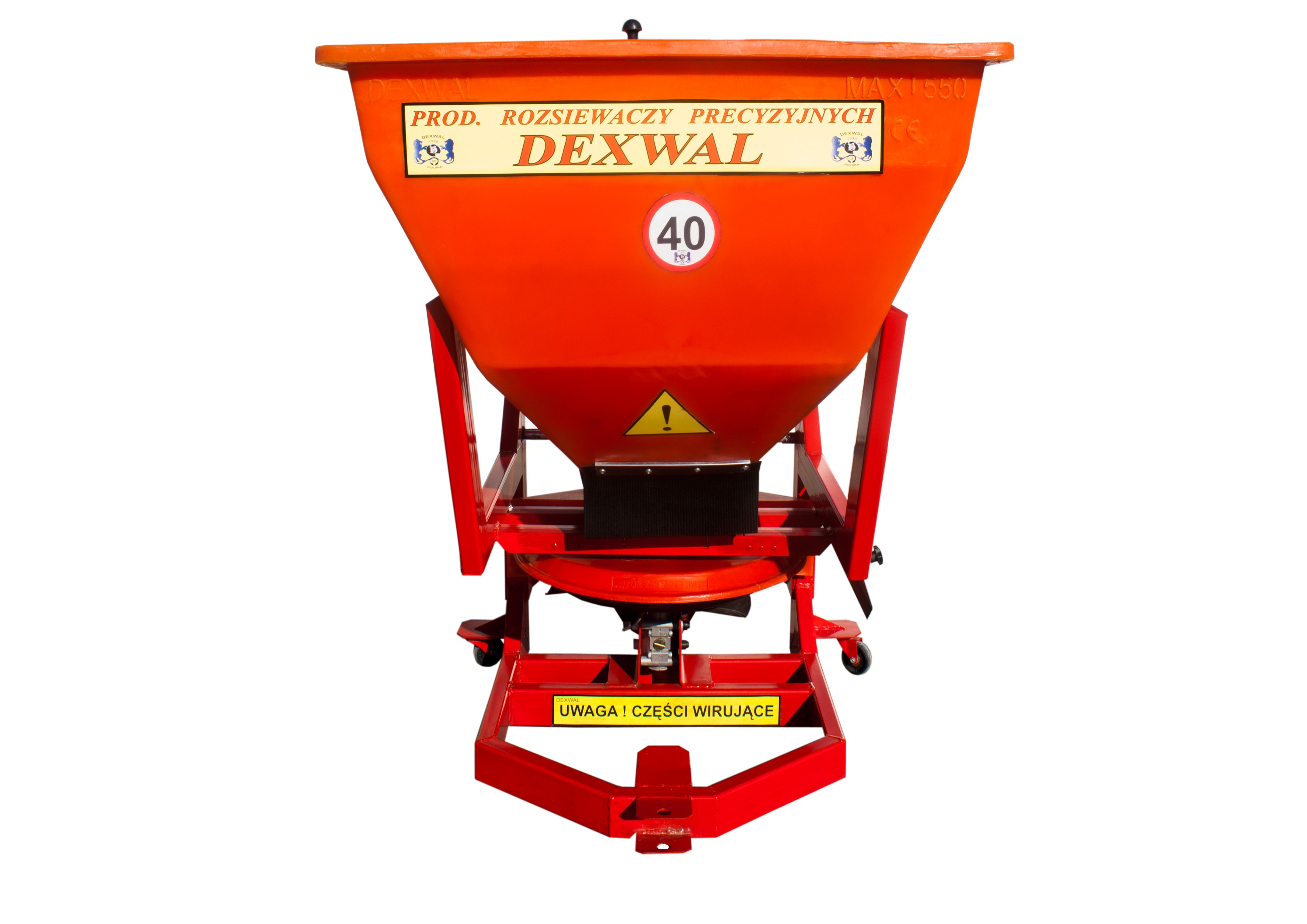 Rozsiewacz Nawozów TAJFUN 380l/600kg wibro TRANSPORT — zdjęcie 1