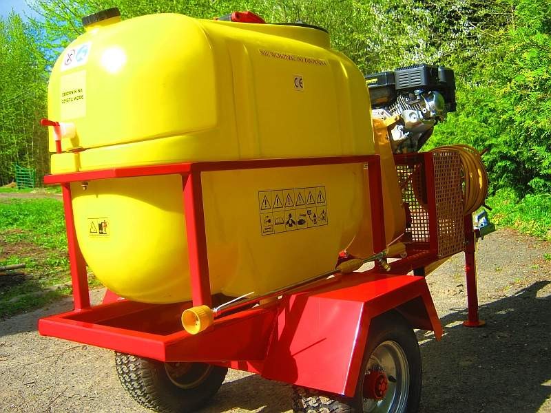 OPRYSKIWACZ SPALINOWY DO QUADóW, NA PRZYCZEPIE  200 L, 6,5 kM — zdjęcie 5