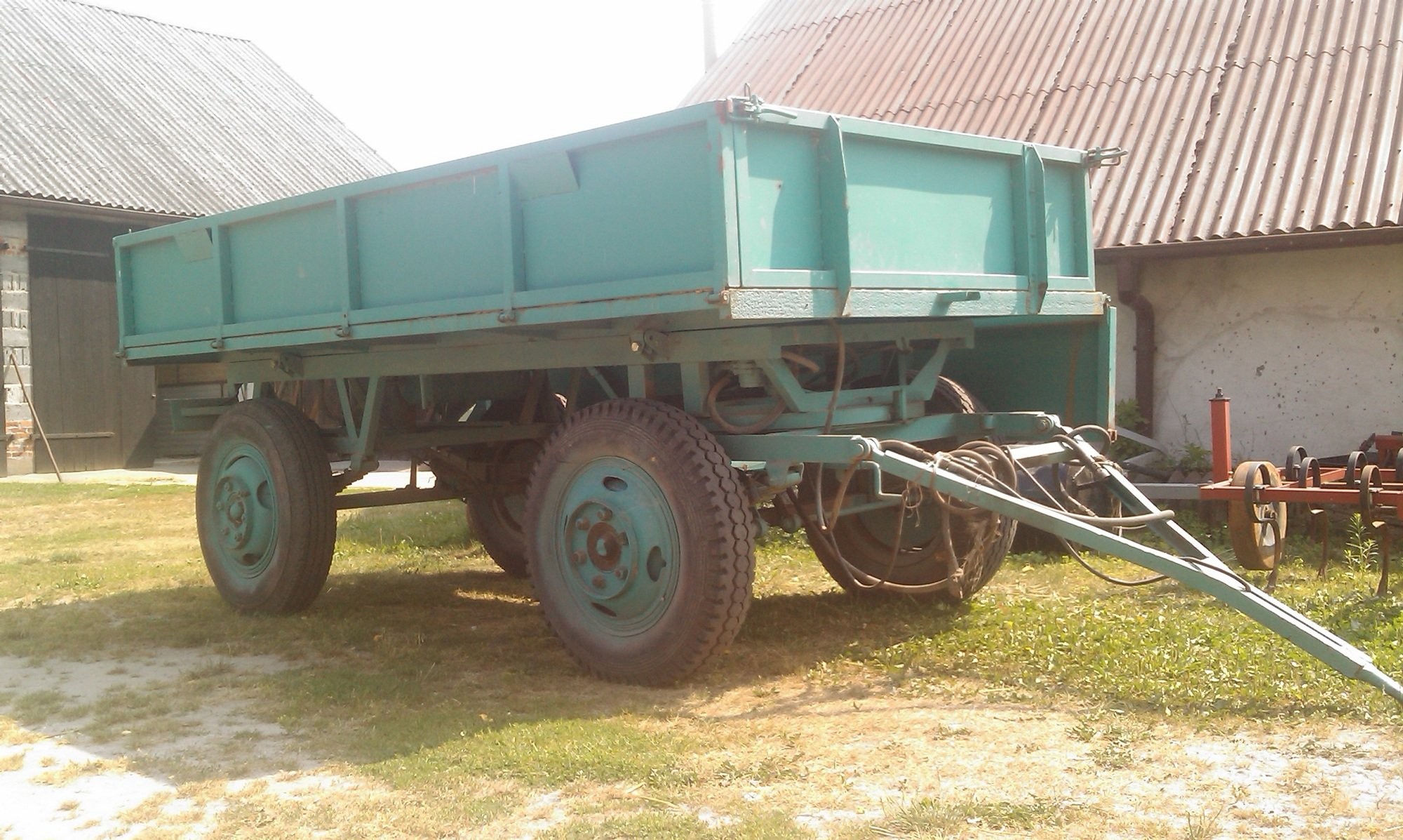 Przyczepa rolnicza Autostan D-43 WYWROTKA — zdjęcie 3