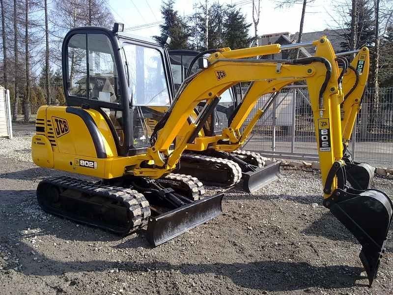 JCB 802 Super 2006 rok 2,5t - mini koparka — zdjęcie 1