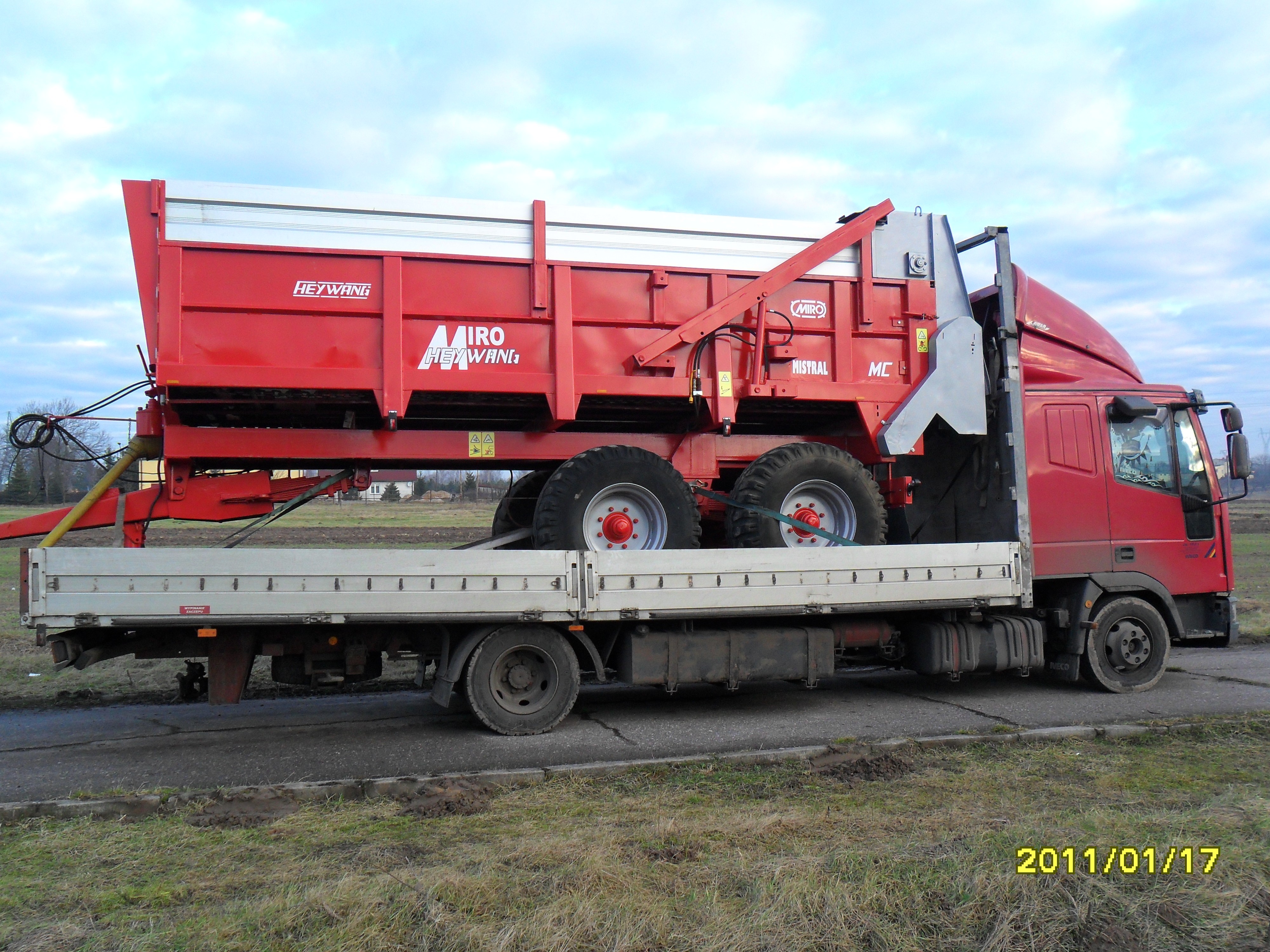 ładowarka manitou merlo jcb transport — zdjęcie 5