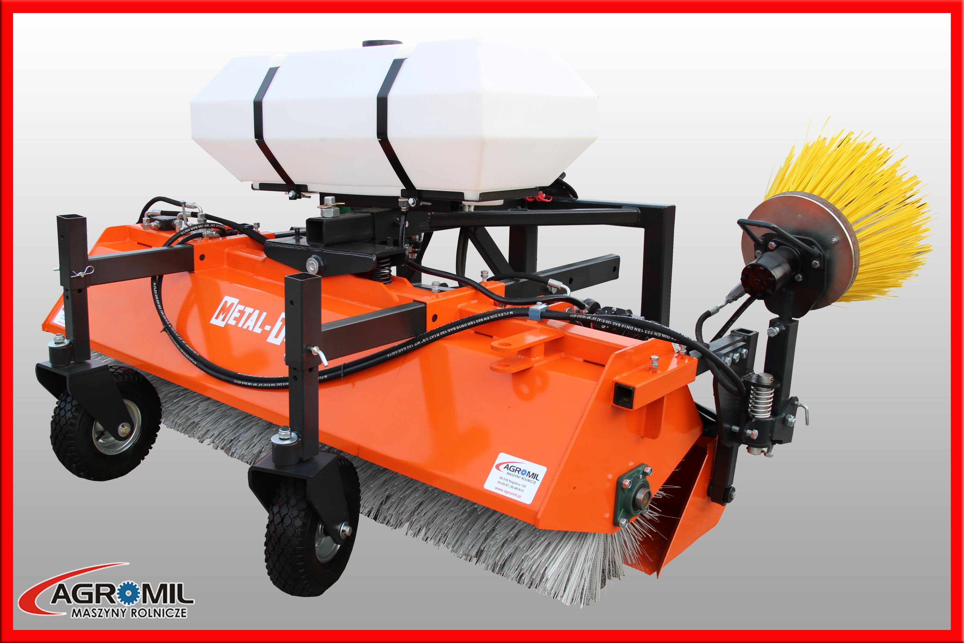 Zamiatarka drogowa tuz tur Shaffer, Weideman, Thaler, jcb, Manitou, — zdjęcie 1