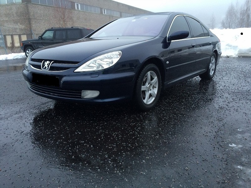 Peugeot 607 HDI 204 2.7L V6 FELINE sedan, ciemnoszary, 13 KM, 4-drzwio — zdjęcie 1