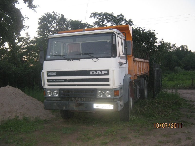 DAF 2500 TURBO WYWROTKA ŁADOWNOSC 9 TON — zdjęcie 3