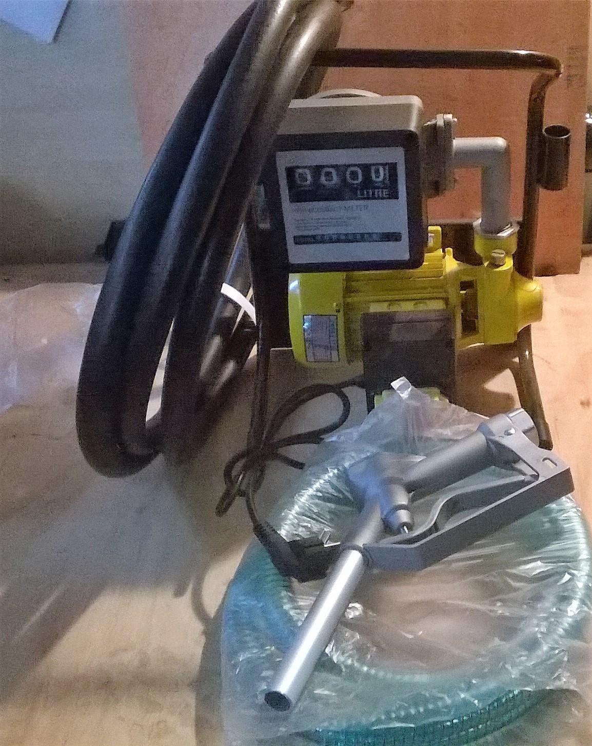 Pompa  DP40L z licznikiem i aluminiowym pistoletem  — zdjęcie 2