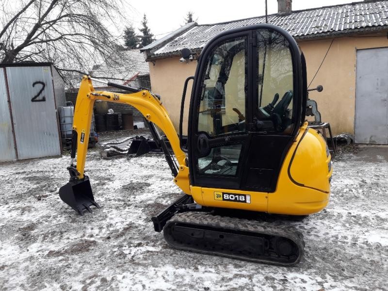 JCB 8018 2011, 2012 - sprzedam minikoparki  — zdjęcie 2