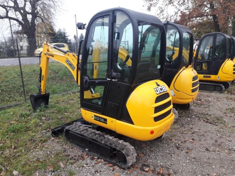 JCB 8018 - minikoparki, rozsuwane gąsienice — zdjęcie 5