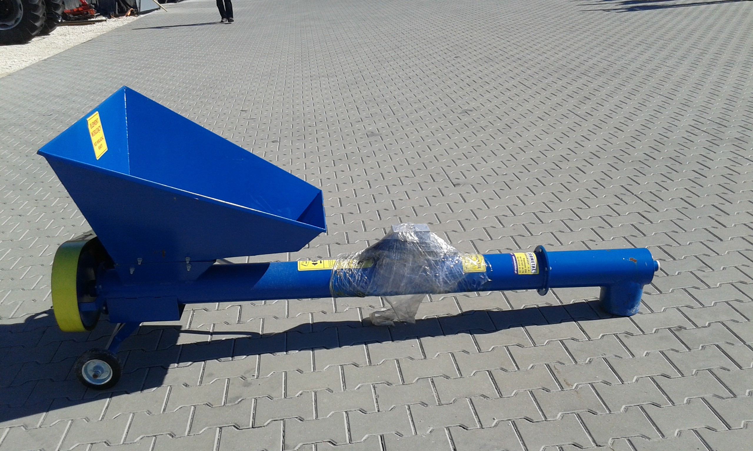 Przenośnik ślimakowy fi 140 Sobmetal 4m — zdjęcie 1