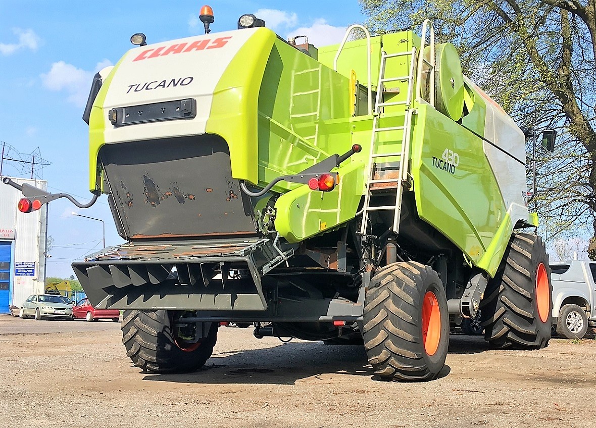 CLAAS TUCANO 430 APS 4X4 - 5,4 M - 2009 ROK — zdjęcie 2