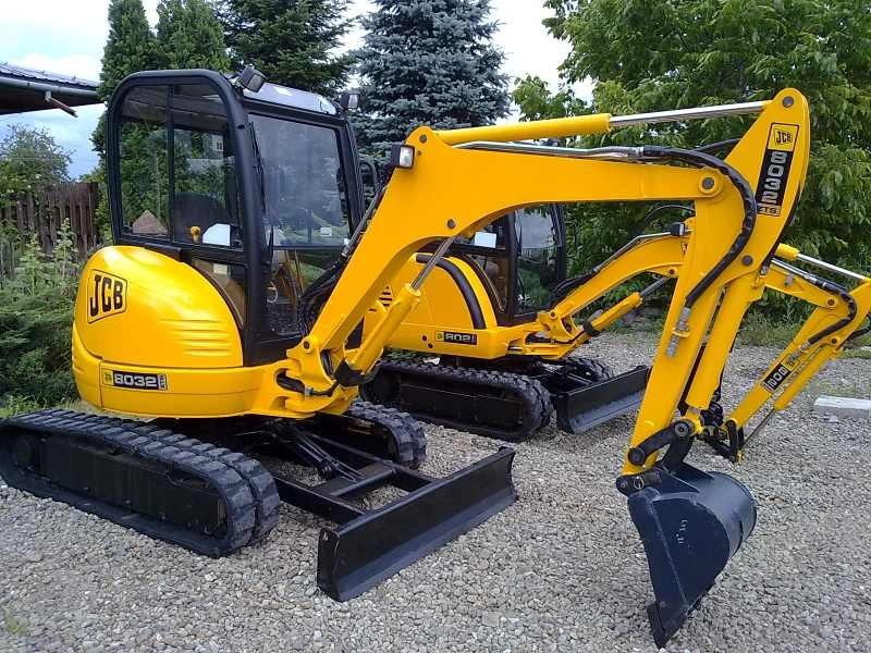 JCB 8032 ZTS - koparka / minikoparka - 2003 rok