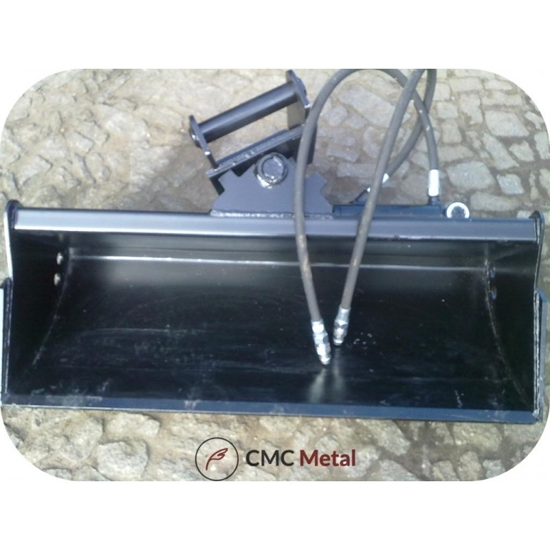 ŁYŻKA HYDRAULICZNA- SKARPÓWKA 1 M DO MINIKOPARKI — zdjęcie 3