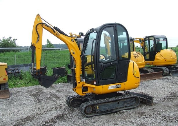Minikoparka  JCB 8020.
