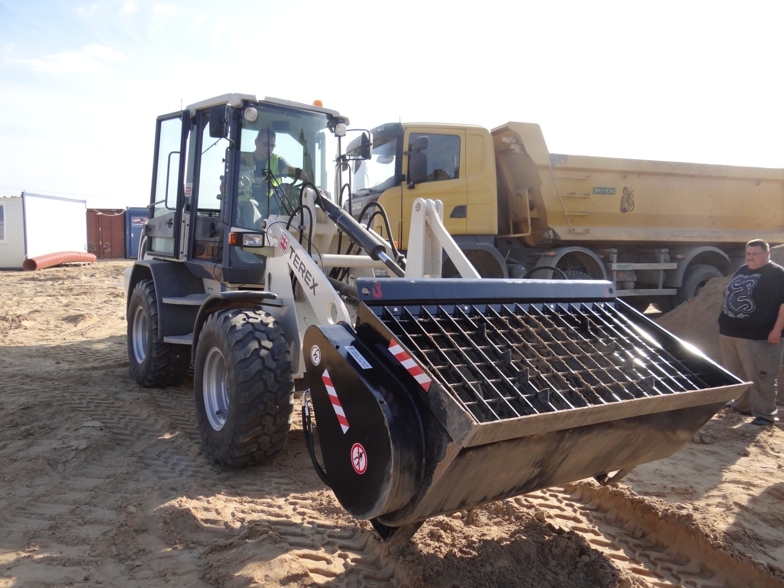 Łyżka , mieszalnik do betonu KOVACO do ładowarki CAT, JCB, VOLVO,CASE — zdjęcie 8