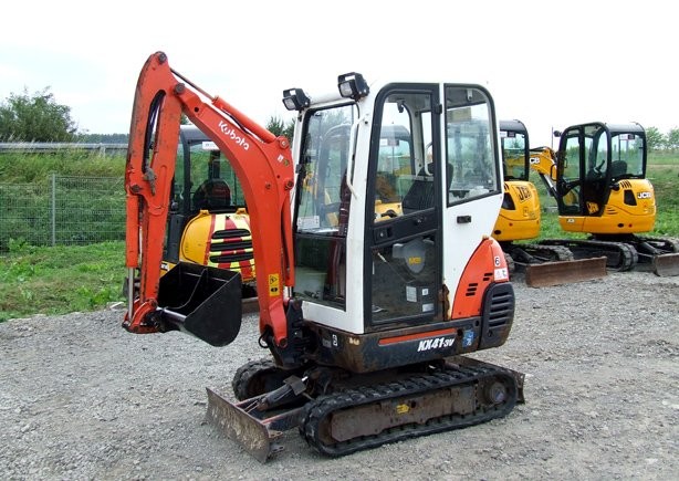Minikoparka gąsienicowa Kubota KX41-3V' — zdjęcie 1